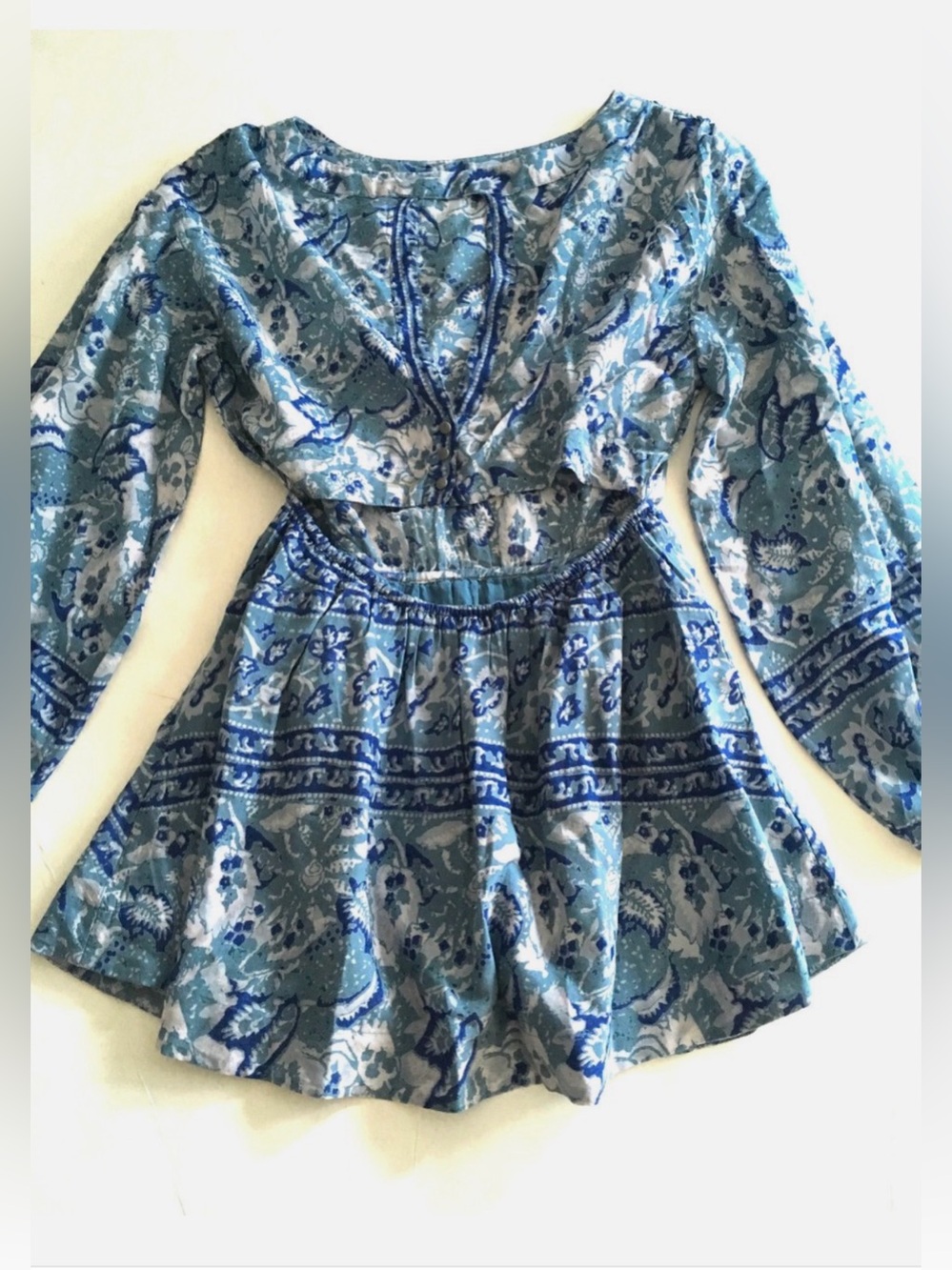 Free People Silver Sun Mini Dress - Picture 12 of 15